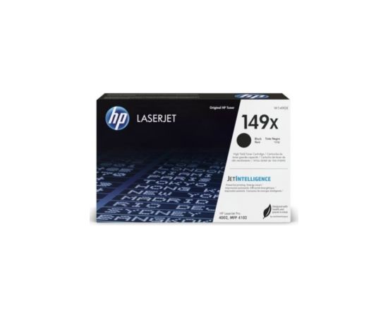 HP 149X High Yield Black Original LaserJet Toner Cartridge / W1490X