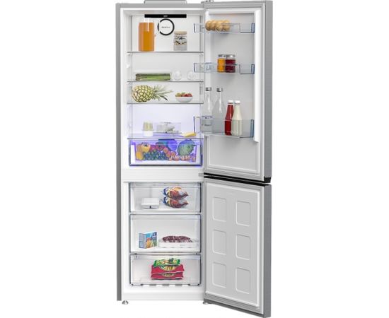 BEKO B5RCNA366HXB Ledusskapis 186.5cm NeoFrost Inox Ledusskapji