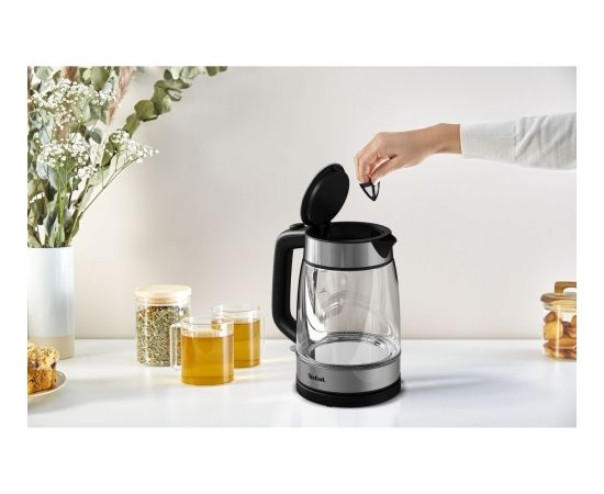 TEFAL KI700830 tējkanna Double Layer 1.7L caurspīdīga Tējkannas (elektriskās)
