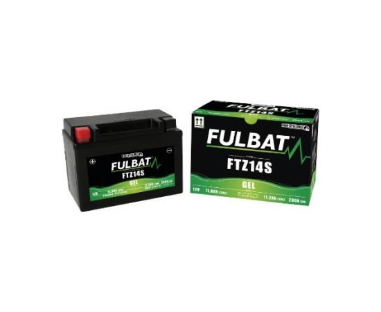 Akumulators 12V 11,2Ah FTZ14S GEL, Fulbat