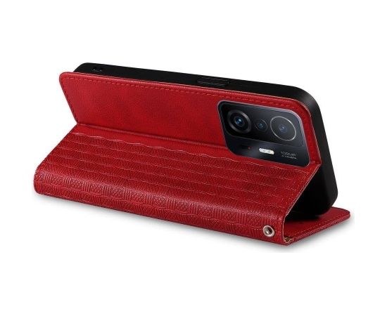 Fusion Magnet Strap книжка чехол + нить для Samsung A536 Galaxy A53 5G красный