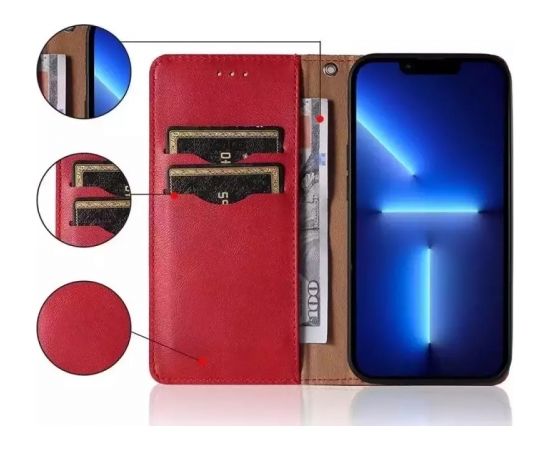 Fusion Magnet Strap книжка чехол + нить для Samsung A536 Galaxy A53 5G красный