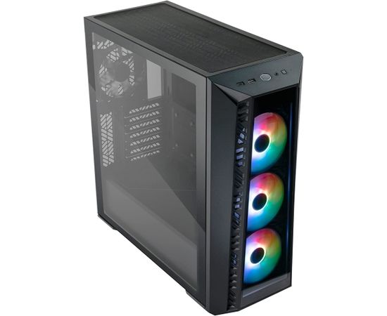 Cooler Master MasterBox 520, tower case (black, tempered glass)