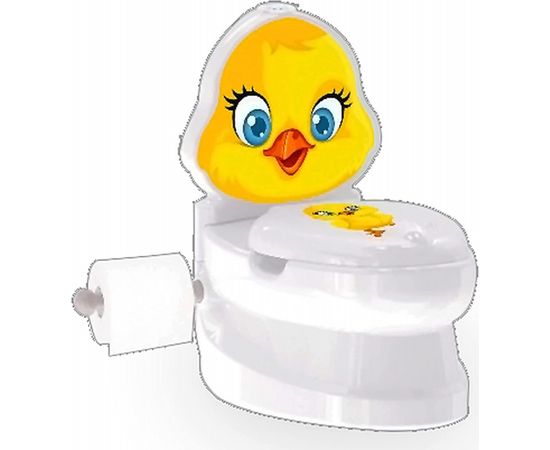 Jamara My little toilet chick, potty (white/multicolored)