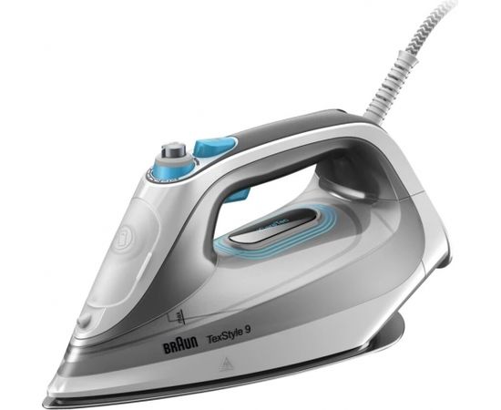Braun TexStyle 9 SI 9270, steam iron (white/grey) Gludekļi un sistēmas