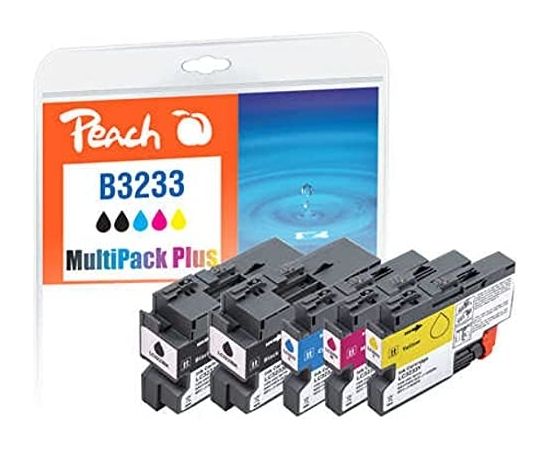 Peach Ink Economy Pack Plus 320995 (compatible with Brother LC-3233)