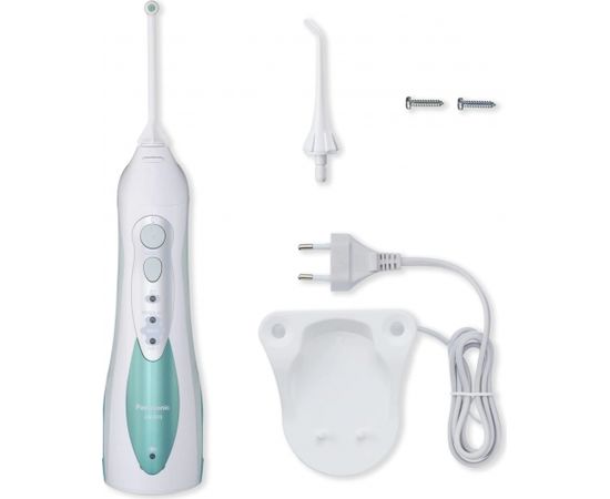 Panasonic Oral irrigator  EW1313G303  Cordless, 130 ml, Number of heads 1, White/Green