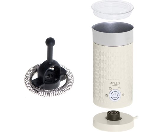 Adler Milk frother  AD 4495 500 W, Cream