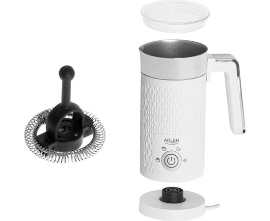 Adler Milk frother  AD 4494  500 W, White