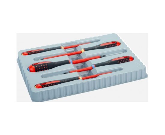 Skrūvgriežu komplekts Bahco BE-9882S; 1000 V; 5 gab. Skrūvgrieži