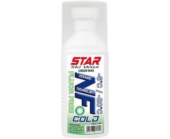 Star Ski Wax NF Cold -6/-20°C Fluor Free Sponge Liquid 100ml / -6...-20 °C