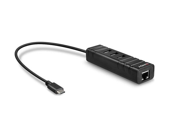 I/O HUB USB3.1 & LAN ADAPTER/43249 LINDY