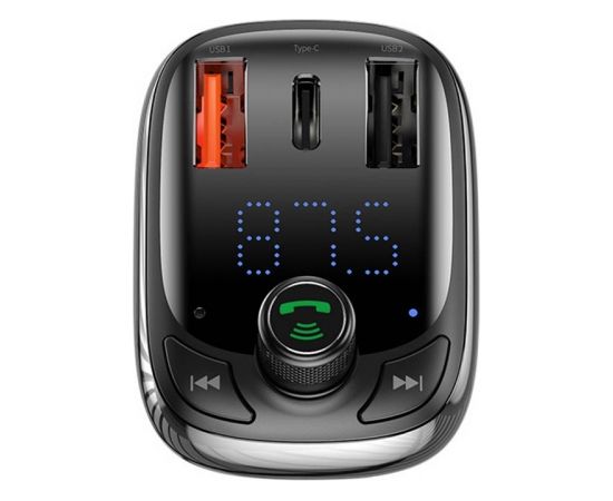 Car Bluetooth MP3 Player Baseus T Shaped S-13 Black OS