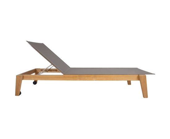Шезлонг BALI 72x210xH36,5см, тик