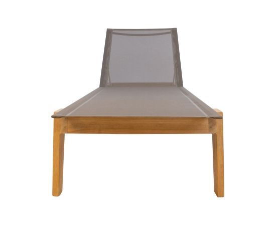 Шезлонг BALI 72x210xH36,5см, тик