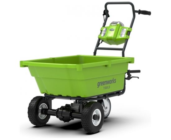 Ķerra Greenworks G40GC; 40 V (bez akumulatora un lādētāja)