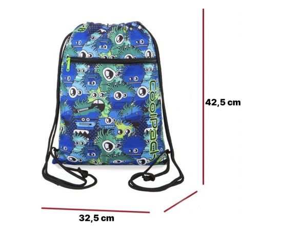 Sports bag CoolPack Vert Wiggly Eyes Blue Mugursomas