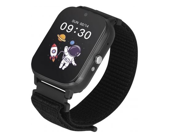 Garett Smartwatch Kids Tech 4G Black velcro Умные часы