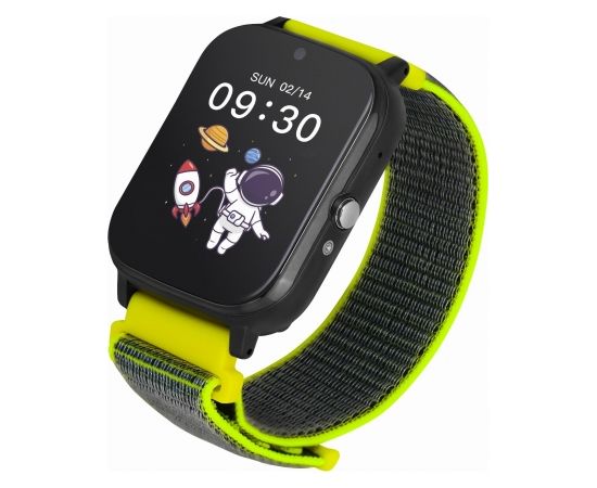 Garett Smartwatch Kids Tech 4G Green velcro Viedpulkstenis