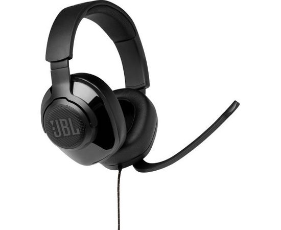 JBL Quantum 200 Headphone Wired Gaming Headset with Microphone, Black EU