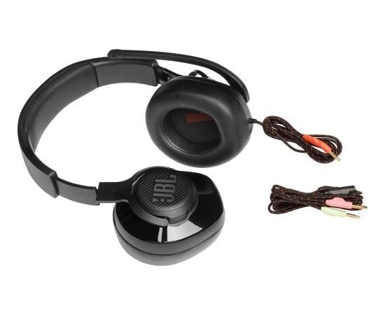 JBL Quantum 200 Headphone Wired Gaming Headset with Microphone, Black EU