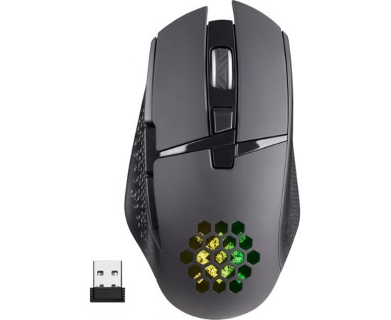 MOUSE DEFENDER GM-514 GLORY OPTIC RF RGB 3200dpi 7P BLACK