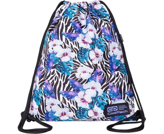 Сумка-рюкзак для спортивной одежды CoolPack Solo Flower Zebra