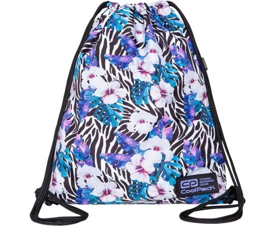 Shoe bag CoolPack Solo Flower Zebra