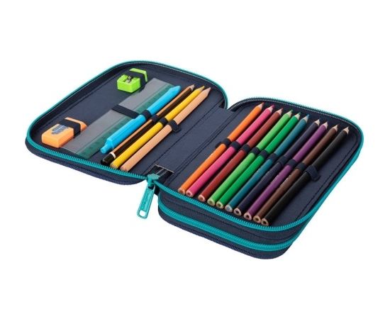 Double decker school pencil case with equipment Coolpack Jumper 2 Wishes