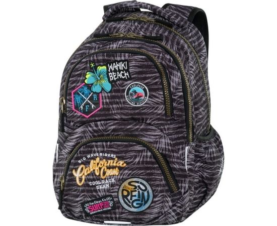 Backpack CoolPack Dart Badges Girls Grey