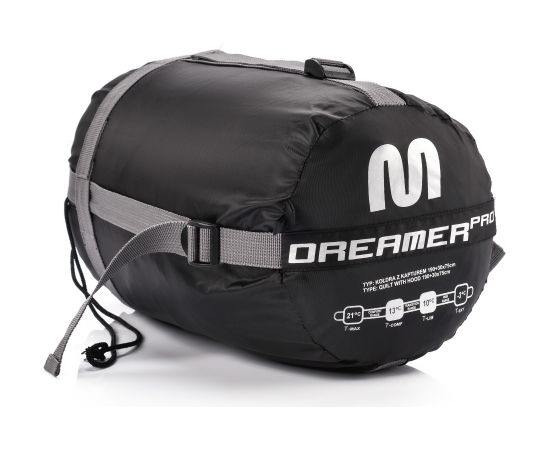 Meteor Dreamer Pro R guļammaiss melns
