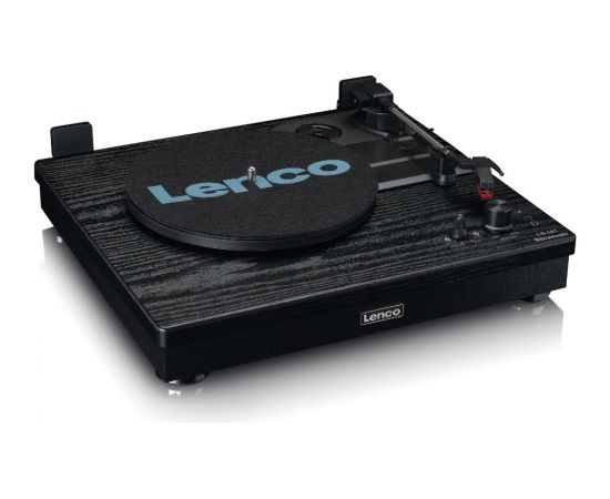 LENCO - LS-101BK - BELT DRIVE WOODEN TURNTABLE