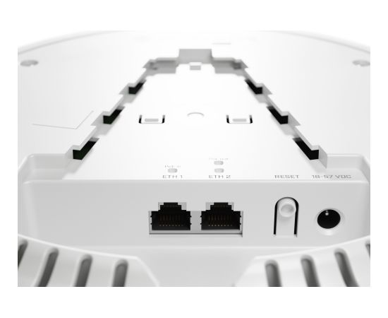 MikroTik Wi-Fi 6 Dualband Access Point cAP ax 802.11ax, 2.4GHz/5GHz, 1200+574 Mbit/s, 10/100/1000 Mbit/s, Ethernet LAN (RJ-45) ports 2, PoE in/out