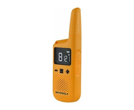 Motorola T72 walkie talkie 16 channels, yellow