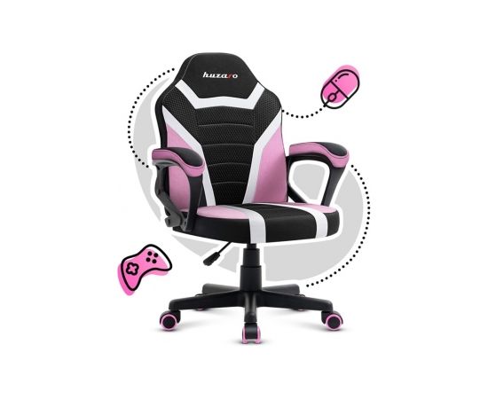 Gaming chair for children Huzaro Ranger 1.0 Pink Mesh