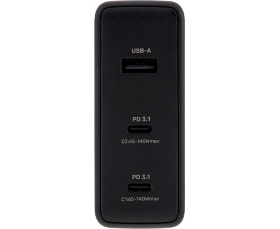 UNITEK WALL CHARGER GAN 2X USB-C, USB-A, 140W