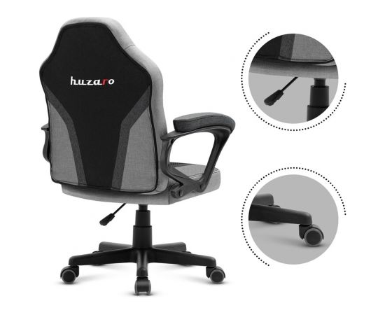 Gaming chair for children Huzaro HZ-Ranger 1.0 Gray Mesh, gray and black