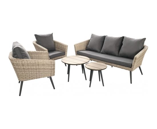 Bello Giardino ANTICO modern furniture made of technorattan 3-person sofa