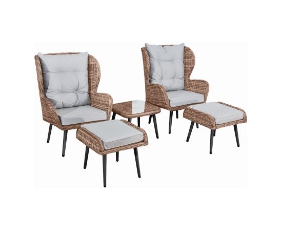 Bello Giardino Set of technorattan furniture APERTO Dārza mēbeļu komplekti