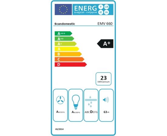 Scandomestic EMV 660 Tvaiku nosūcējs