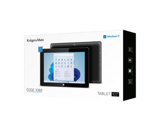 Kruger&matz Krüger&Matz KM1089 tablet 4 GB DDR3 128 GB Intel® Celeron® N4020, Dual Core 25,6 cm (10.1") Wi-Fi 5 (802.11ac) Win 11 PRO