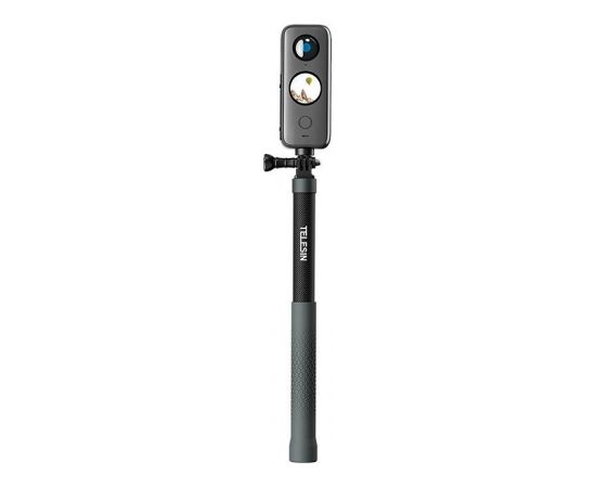 TELESIN 2nd gen 1,2 meter tube carbon selfie stick GP-MNP-002