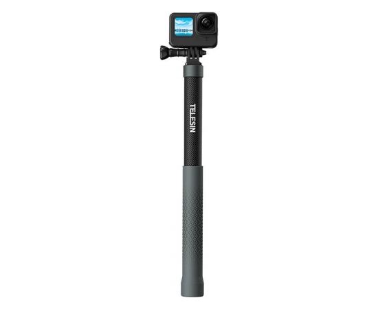 TELESIN 2nd gen 1,2 meter tube carbon selfie stick GP-MNP-002