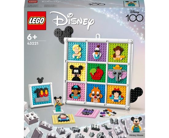 LEGO Disney 100 lat kultowych animacji Disneya (43221)