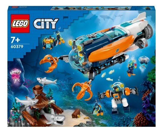 LEGO City Łódź podwodna badacza dna morskiego (60379)