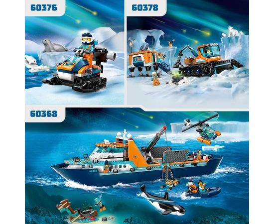 LEGO City Arctic Exploration Ship Construction Toy