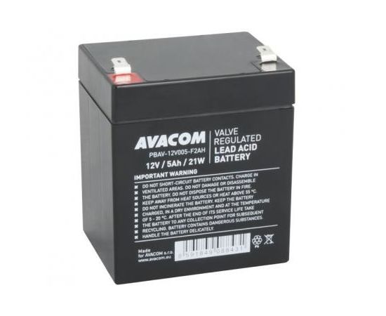 Avacom Avacom baterie HighRate, 12V, 5Ah, PBAV-12V005-F2AH