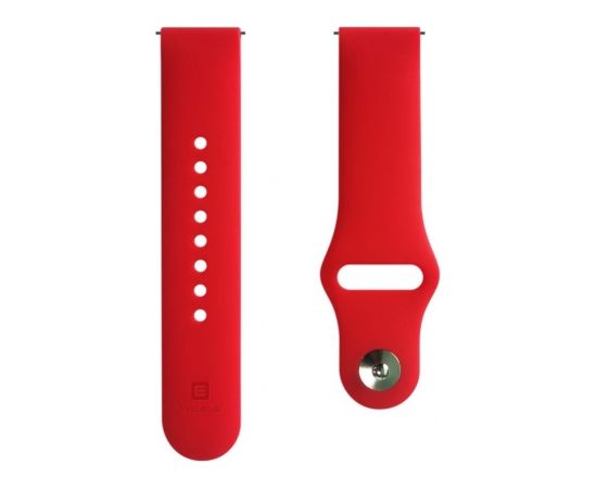 Evelatus  
       Universal  
       22mm Silicone Loop 
     Red