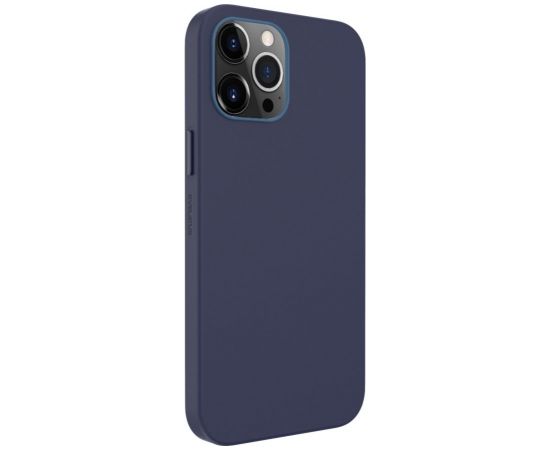 Evelatus  
       Apple  
       iPhone 12 Pro Max Genuine Leather case with MagSafe 
     Blue