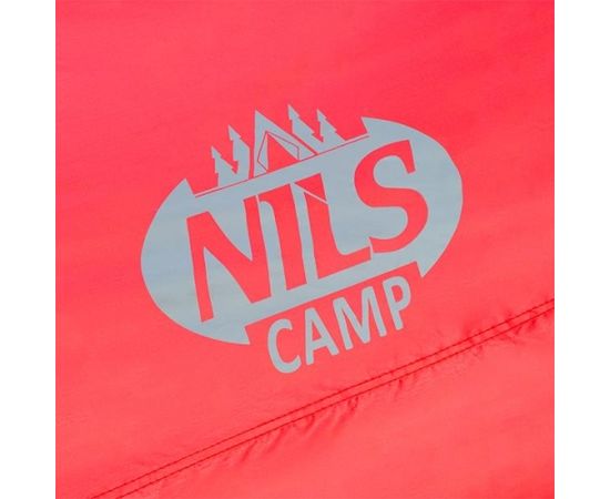 Pludmales telts NC3142 RED-GREY POP UP BEACH TENT NILS CAMP